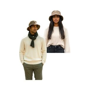 David Hanna Sons Donegal Tweed Wool Bucket‎ Vintage Hat Mens Size 7 1/2